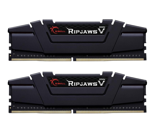 G.SKILL DDR4 16GB (2x8GB) RipjawsV 4000MHz CL18 XMP2 Black F4-4000C18D-16GVK - 589542 - zdjęcie